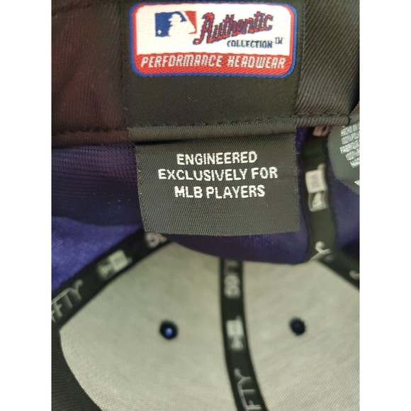 New Era Tampa Bay Rays GAME 59Fifty Fitted Hat Navy Blue MLB Cap 7 1/2 NWT - Picture 7 of 10